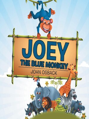 cover image of Joey the Blue Monkey